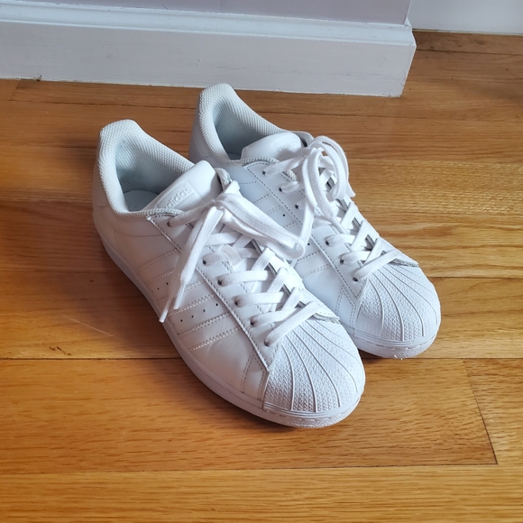 adidas Shoes - Adidas Superstar women's white sneakers